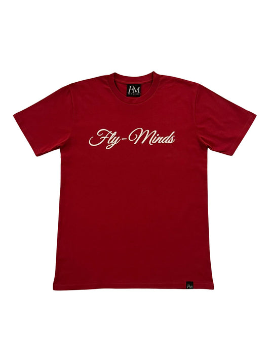 Fly Minds Script Relaxed Fit Heavy T-Shirt