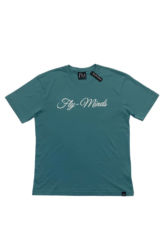 Fly Minds Script Luxury Softness Supima Cotton T-Shirt